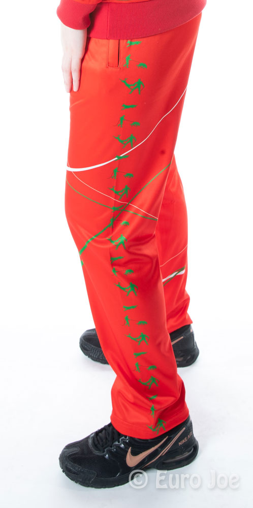 sweatpants red