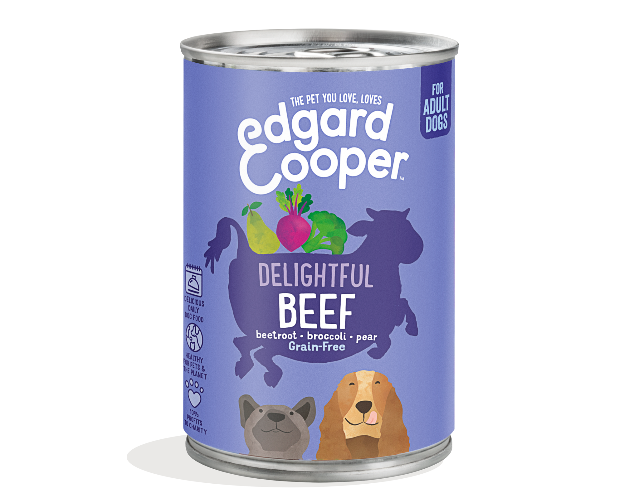 Rund met rode biet, broccoli & peer 400gr