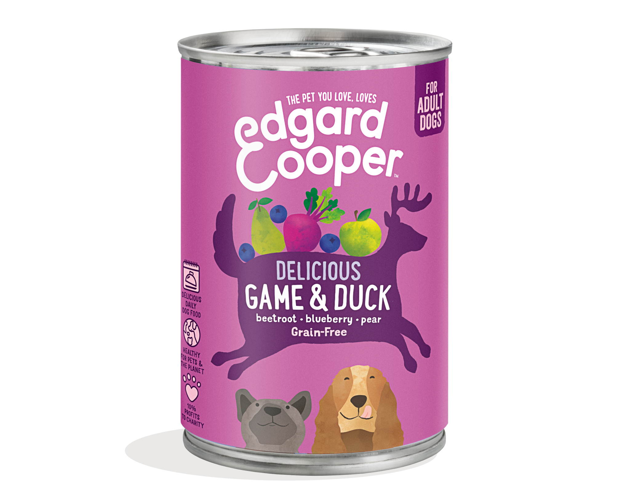 Game & Duck with beetroot, blueberry & pear