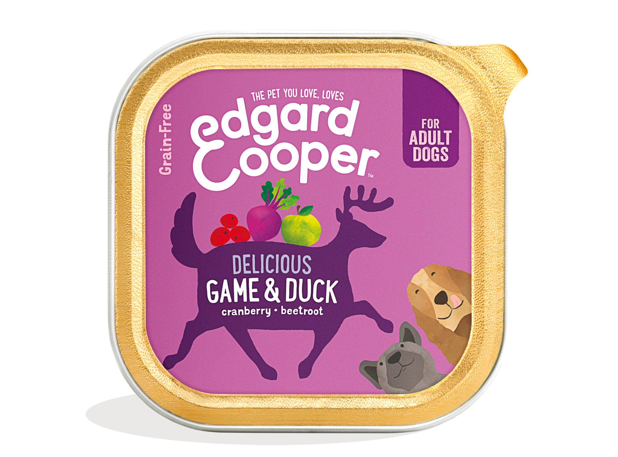 Gibier & Canard aux canneberges, betteraves et patates douces