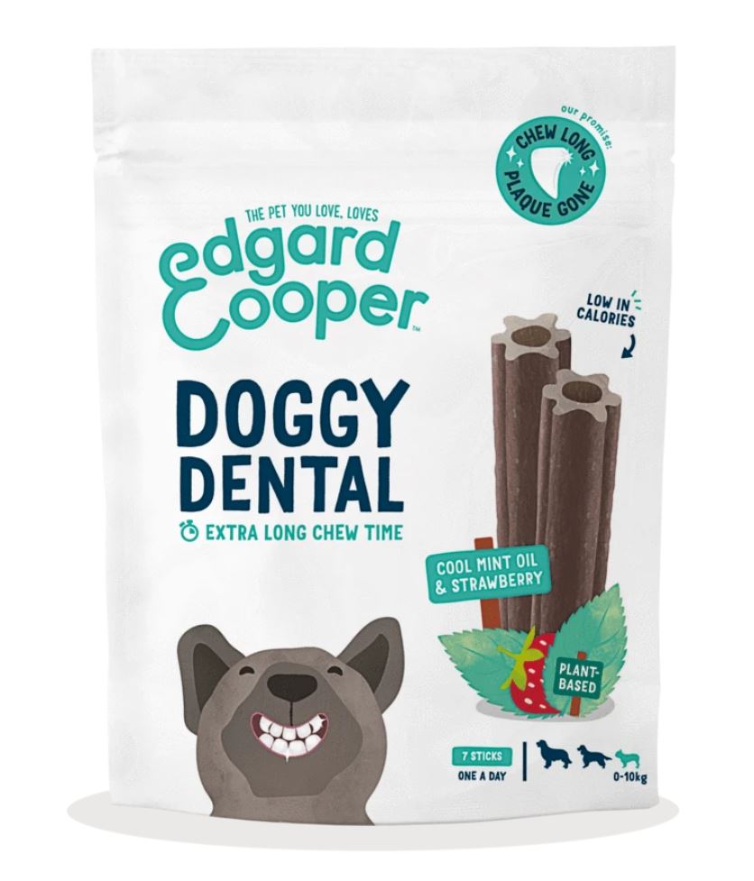 Doggy Dental Munt & Aardbei 105gr                       