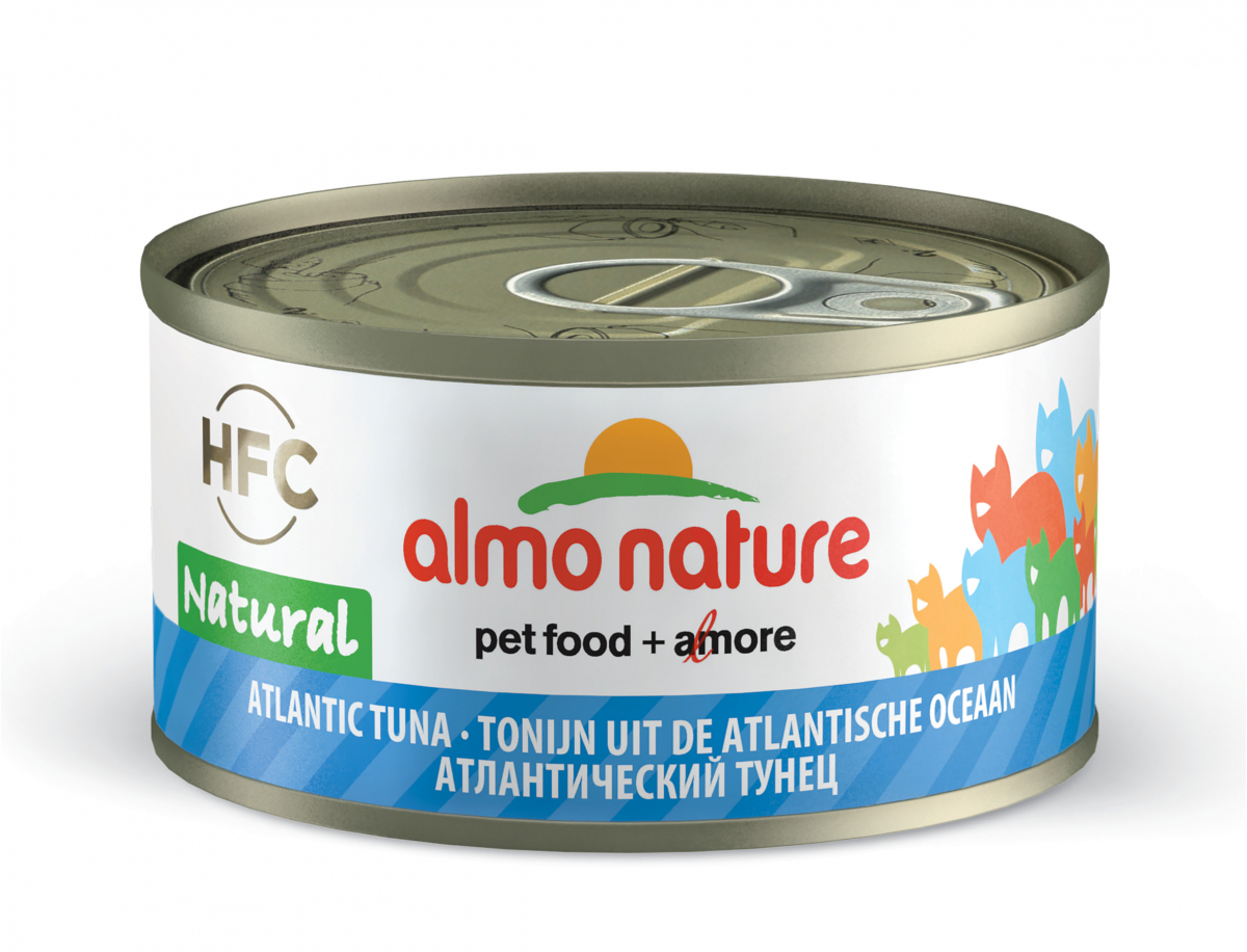HFC Cats 70g Natural - atlantische tonijn